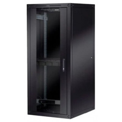 PHASAK Armario Rack 19" Phasak Pro 27U  600x800 Desmontado (Incluye: 2 bandejas de 19? + Regleta electrica 19? + Juego de ruedas +  Ventilacion)